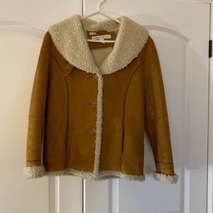 Larry Levine faux sherling jacket